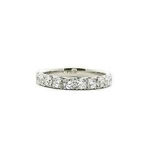Platinum and Diamond 1.62ctw Fishtail Band