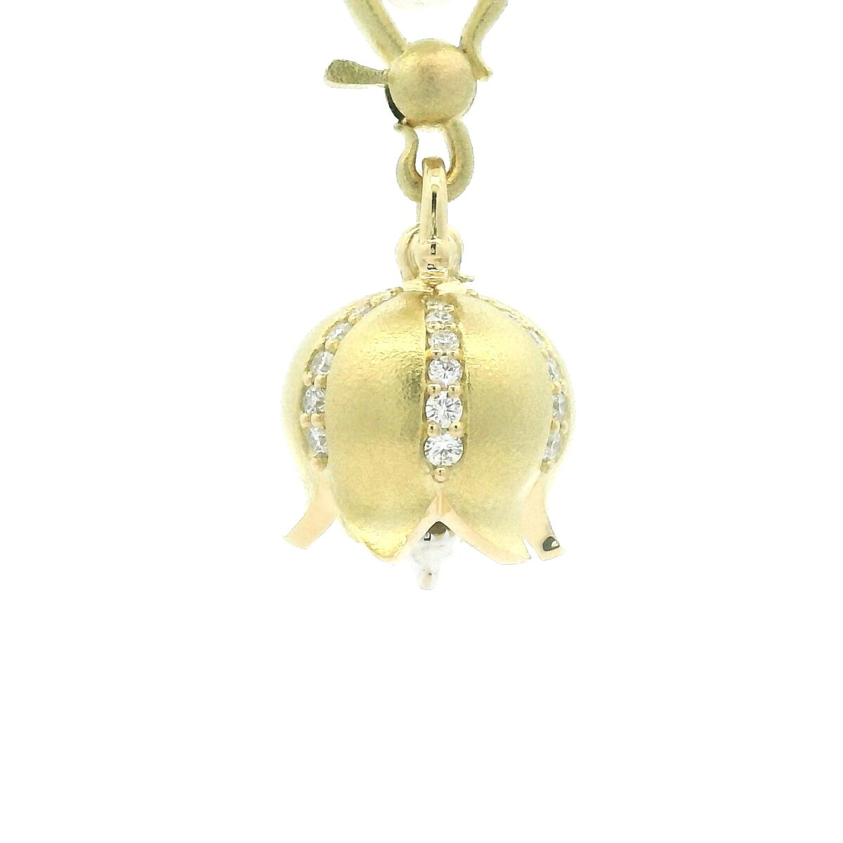 Gold and Diamond "Tinkerbell" Meditation Bell