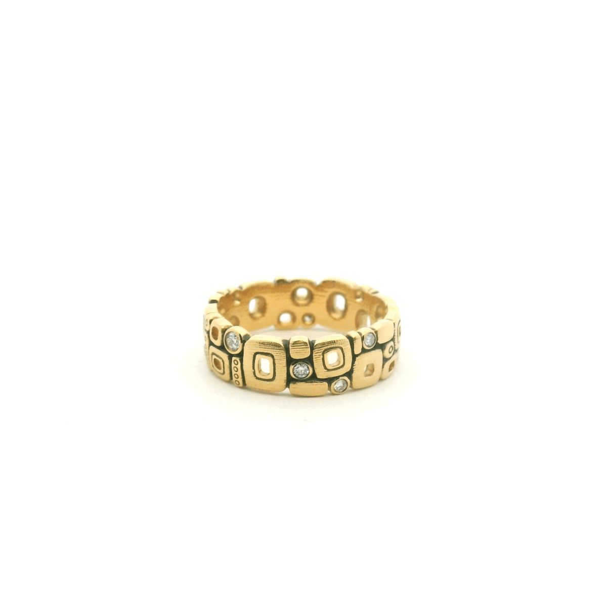 18k "Little Windows" Band