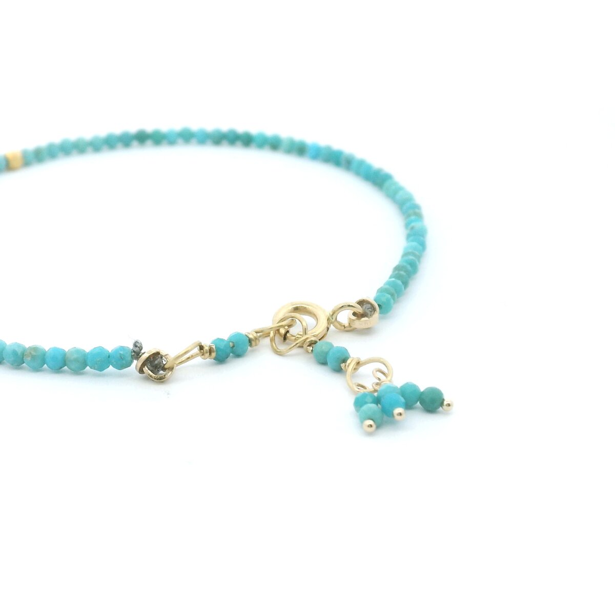 Single Wrap Turquoise Bracelet