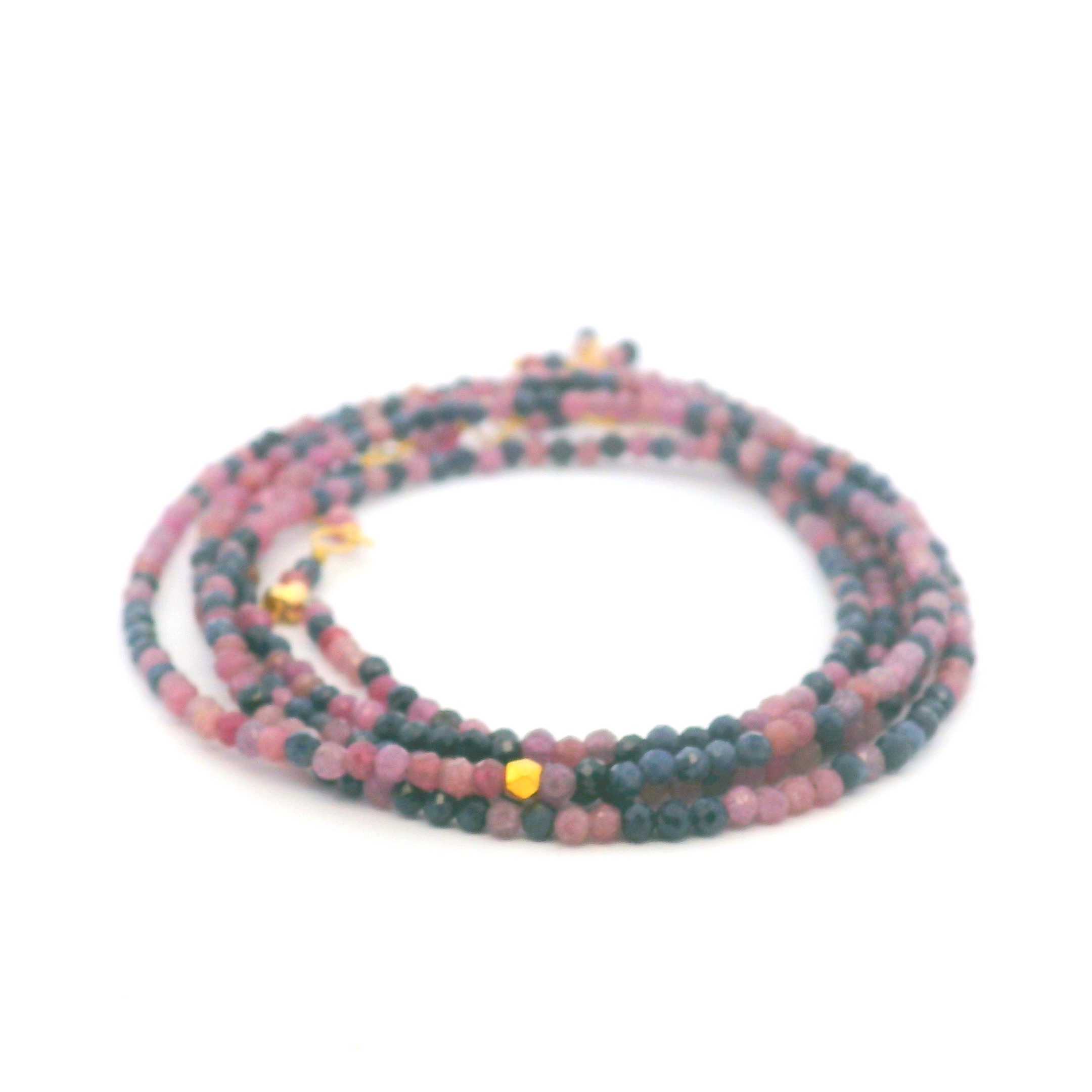 Multi-hue Pink and Blur Sapphire