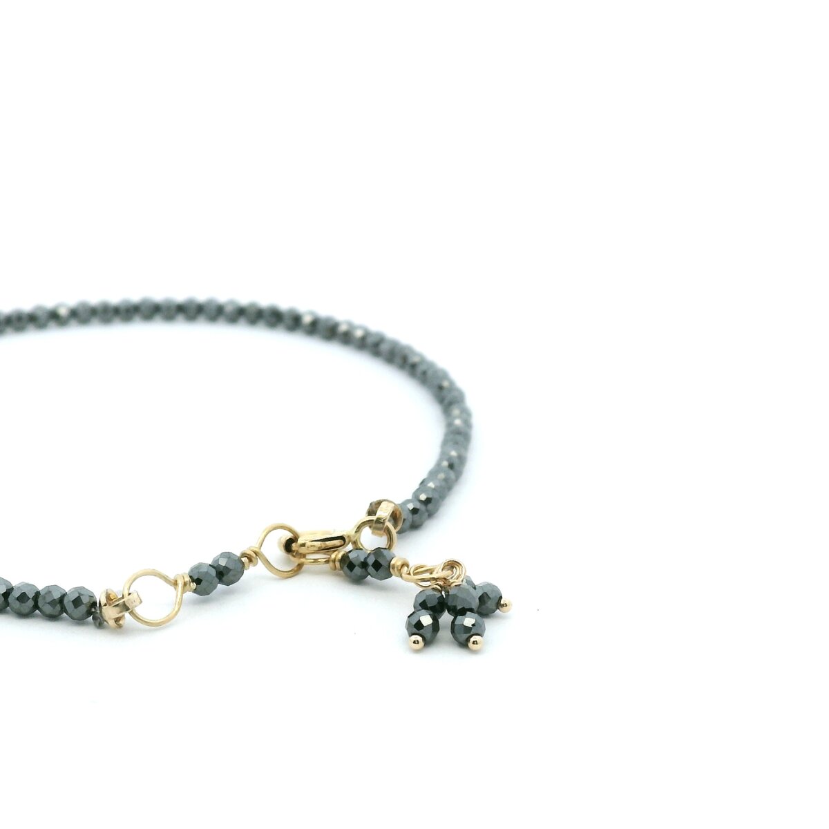 Single Wrap Hematite Bracelet