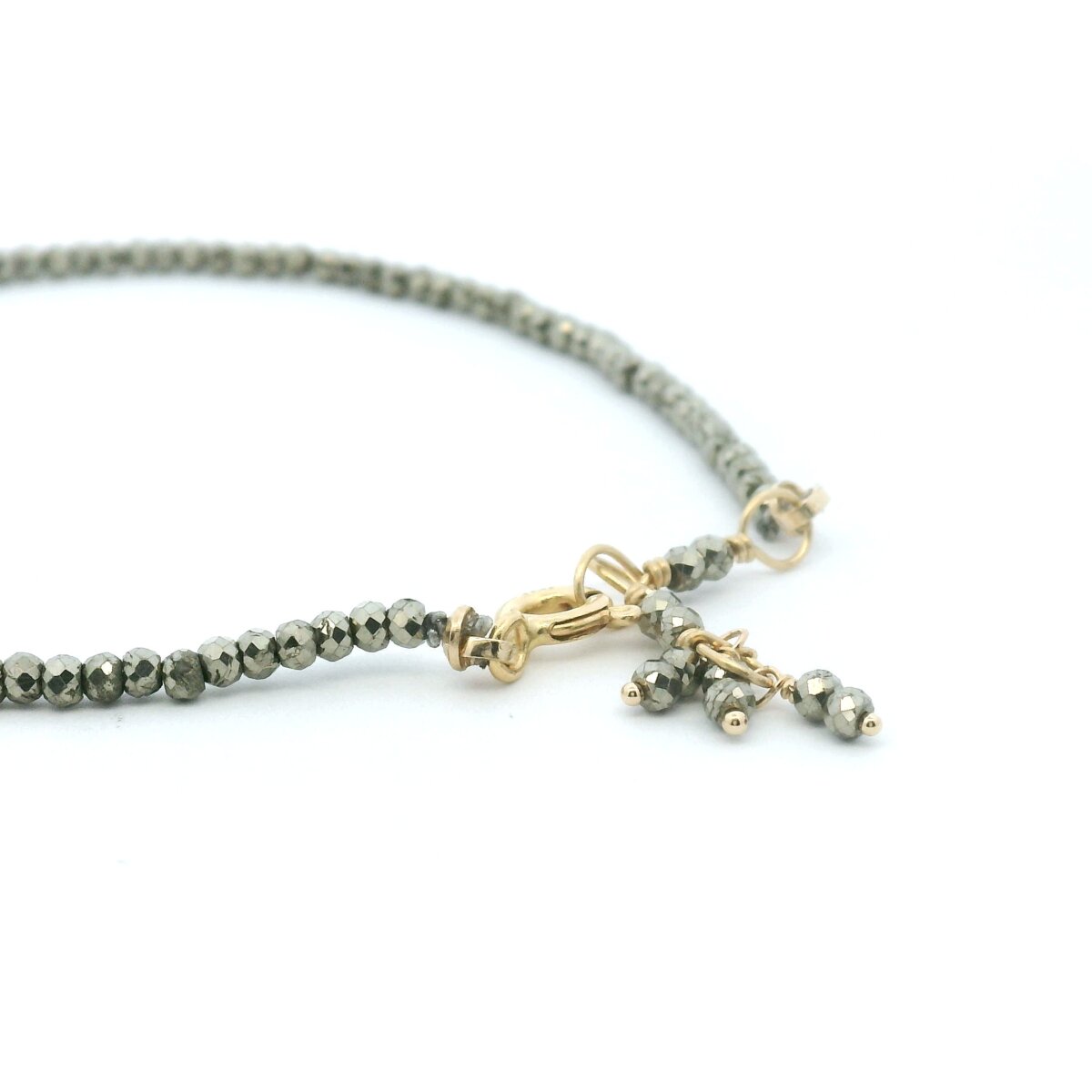 Pyrite Single Wrap Bracelet