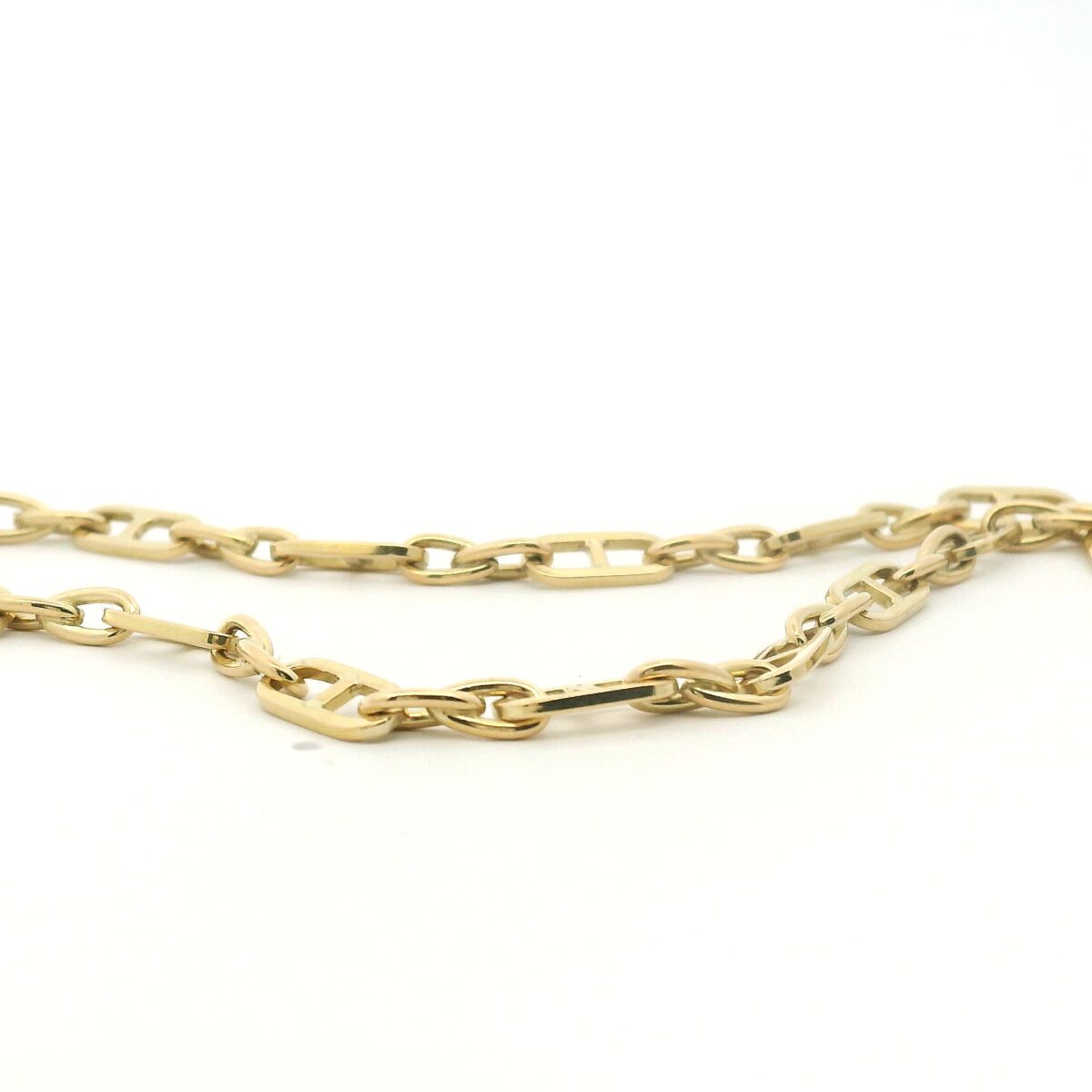 Yellow Gold Mariner Twist Chain