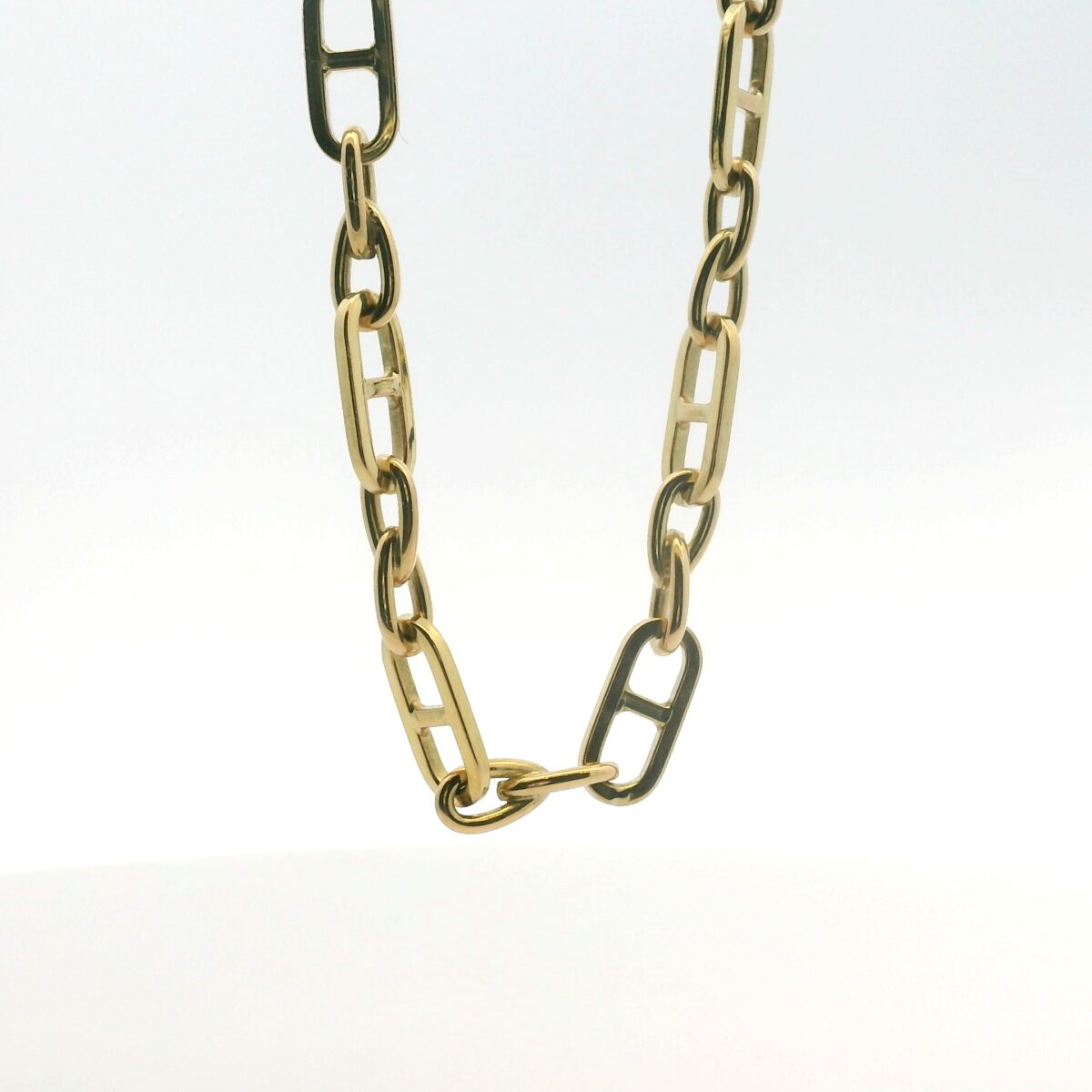 Yellow Gold Mariner Twist Chain