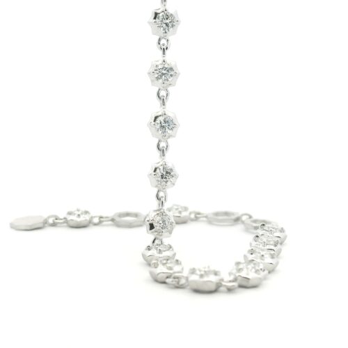 White Gold and Diamond Sophisticate Bracelet
