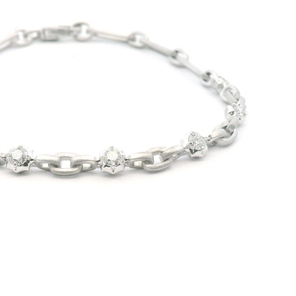 White Gold and Diamond Pippa Bracelet