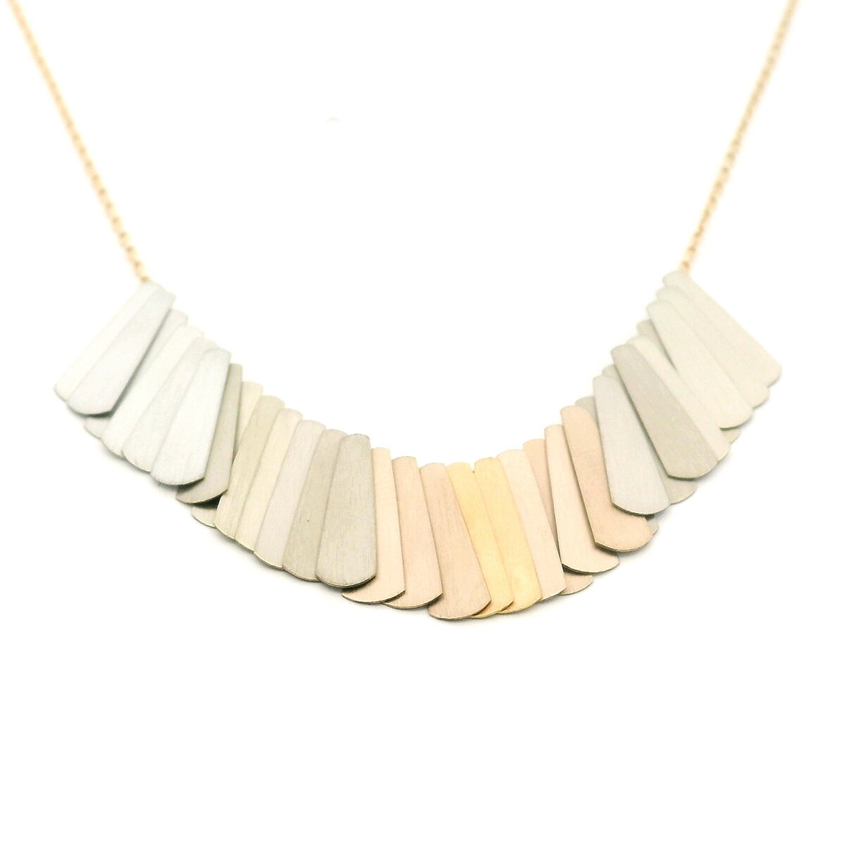 Rainbow Gold Moonlight Necklace