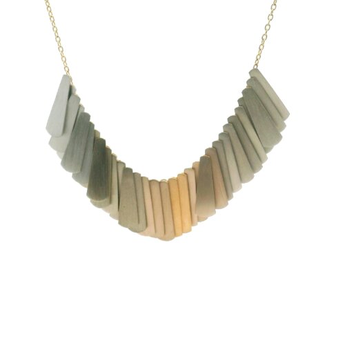 Rainbow Gold Moonlight Necklace