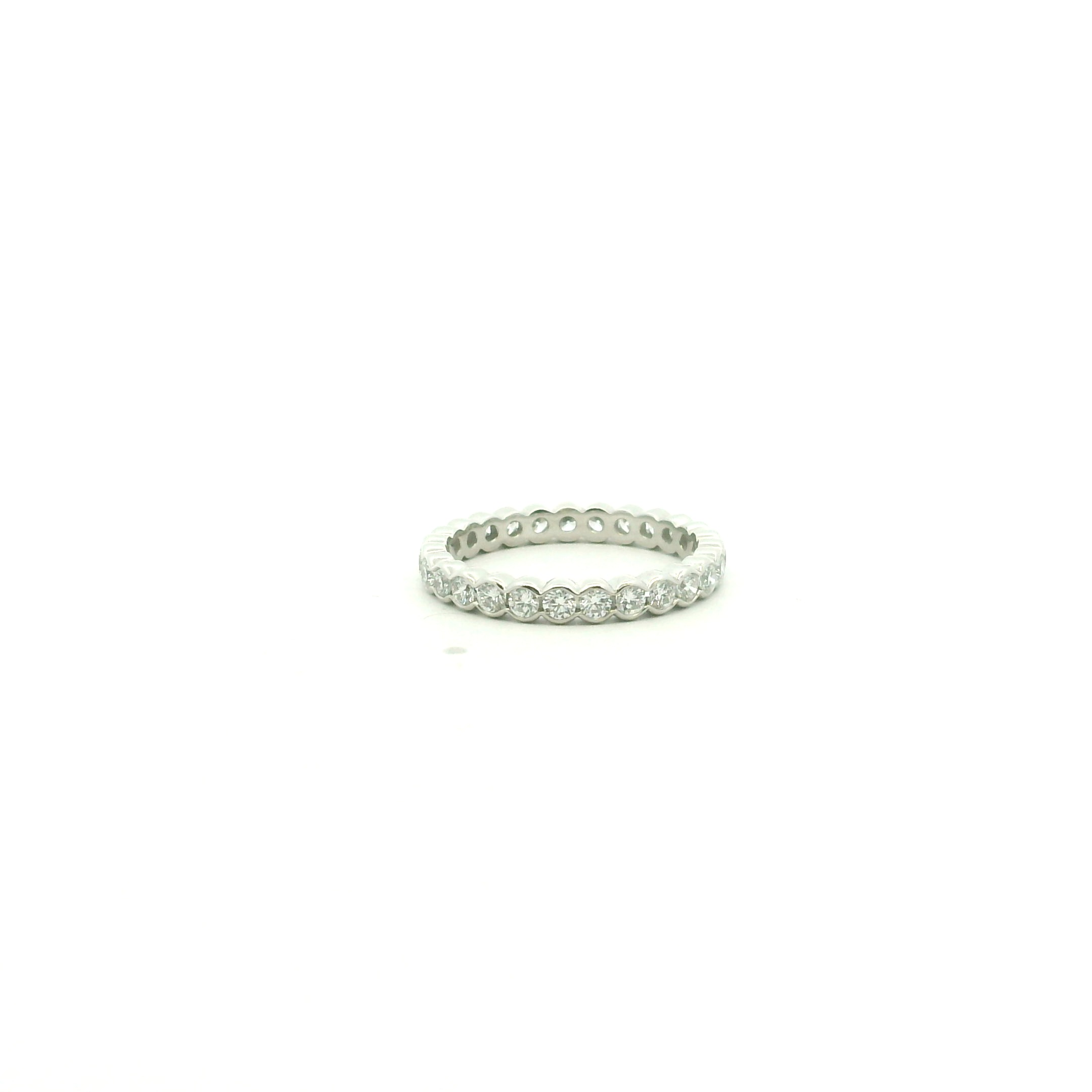 Platinum and Diamond Eternity Band