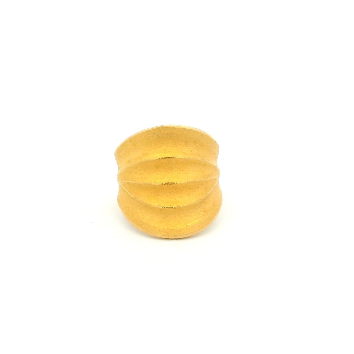 Ridged Shield Ring