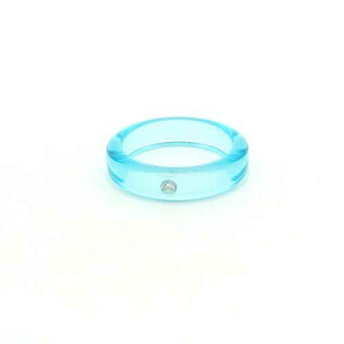 Mili Glass Diamond Rings