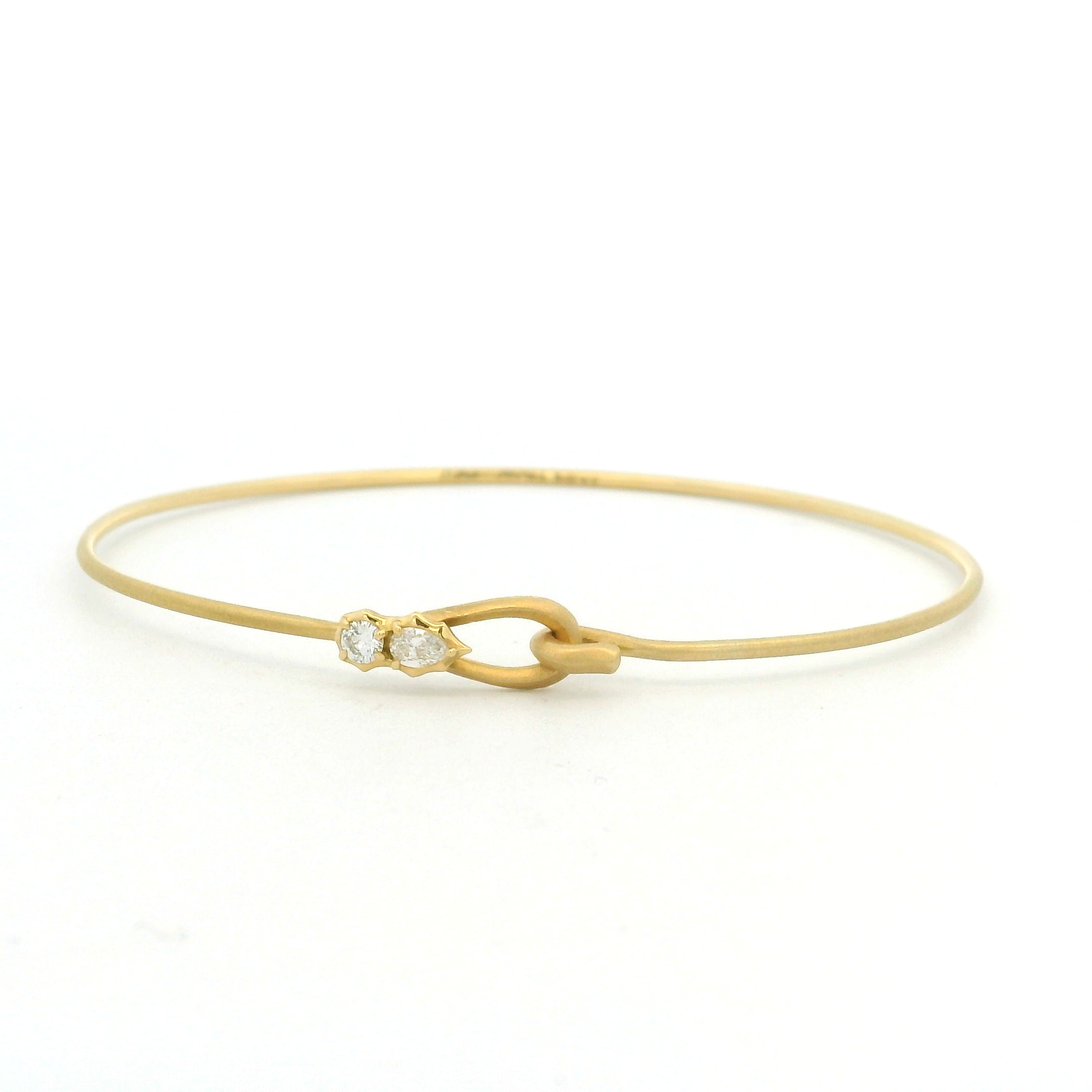 Posey Two Diamond Bangle