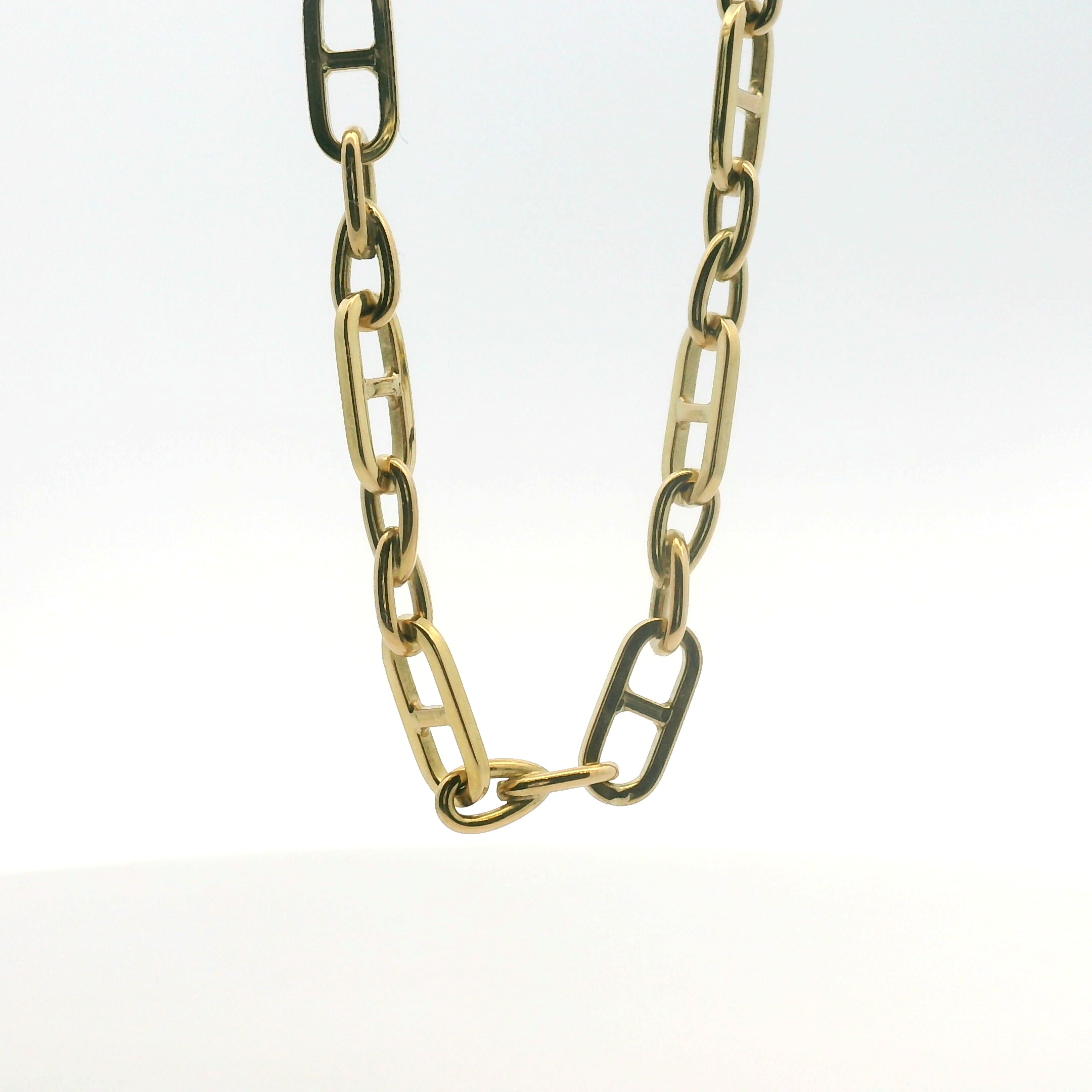 Yellow Gold Mariner Twist Chain