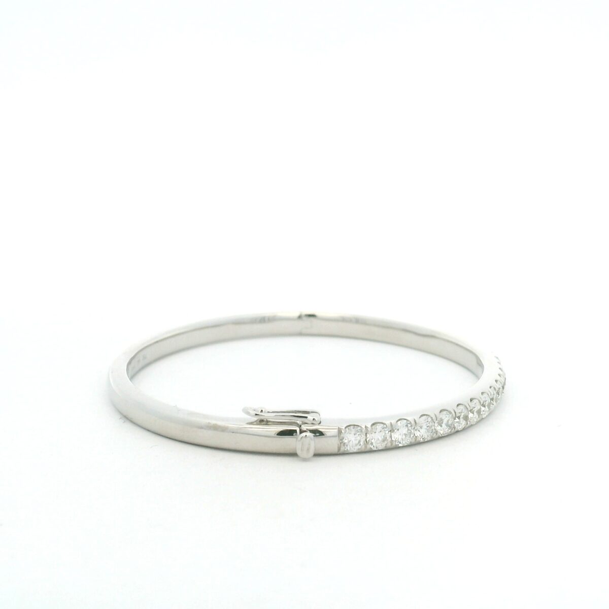 18 Karat White Gold and Diamond Bracelet