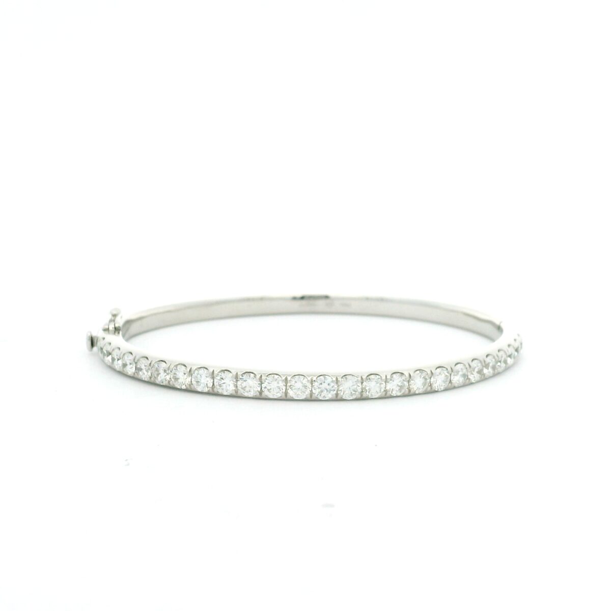 18 Karat White Gold and Diamond Bracelet