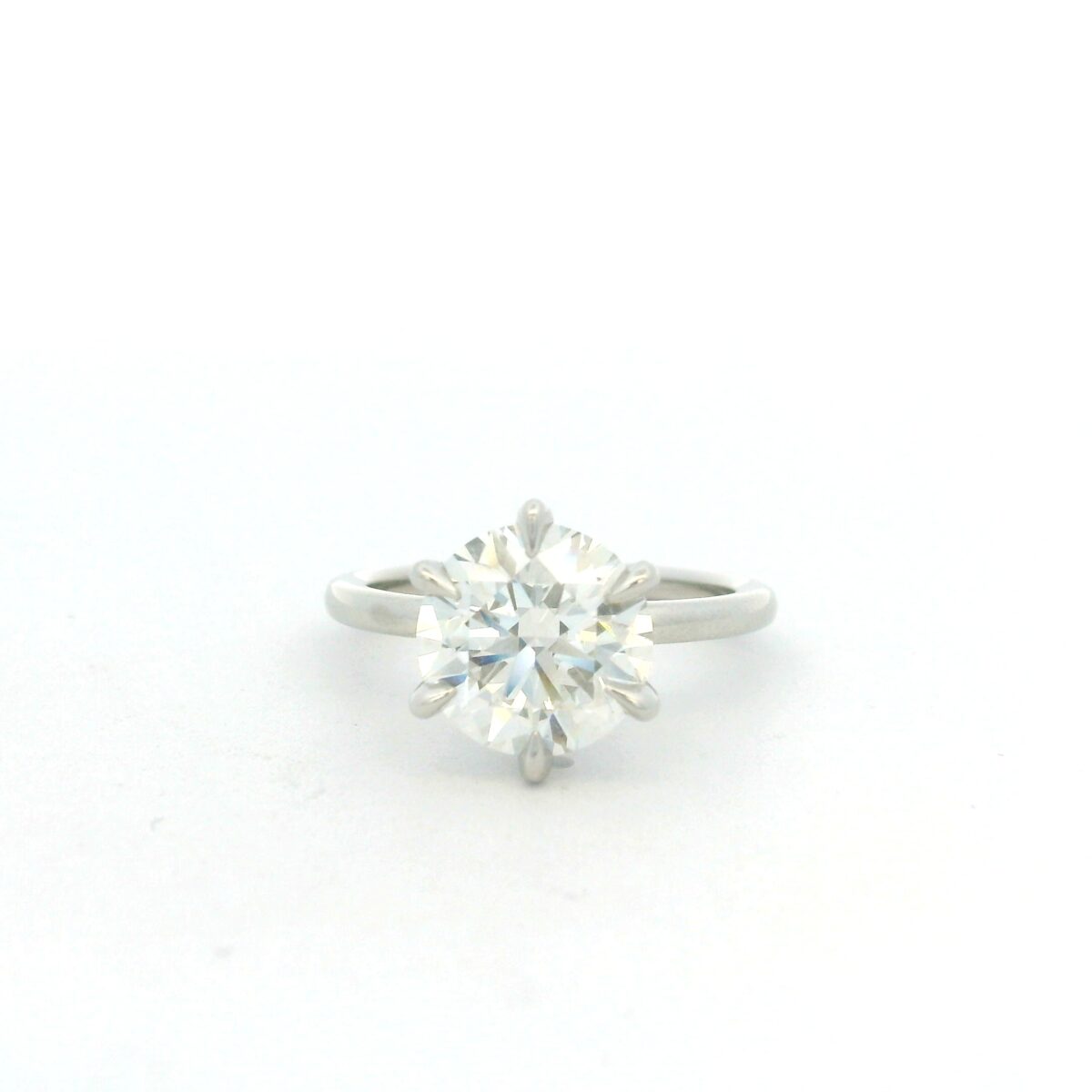 Platinum 3.03 Ct Diamond Engagement Ring