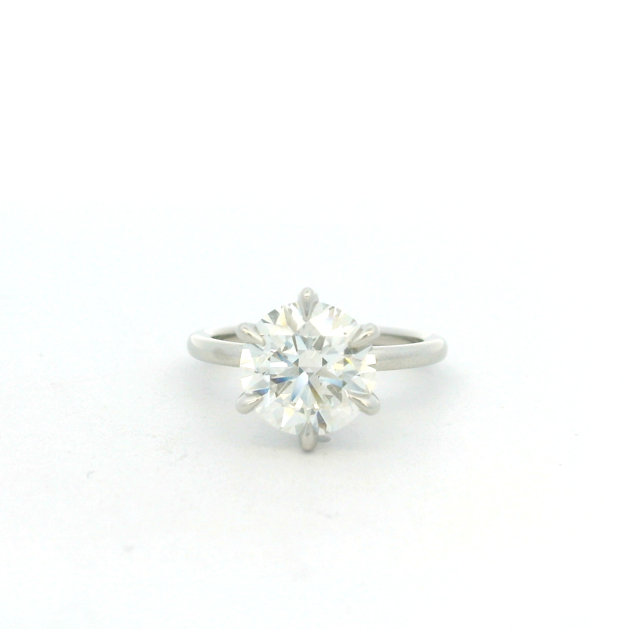 Platinum 3.03 Ct Diamond Engagement Ring