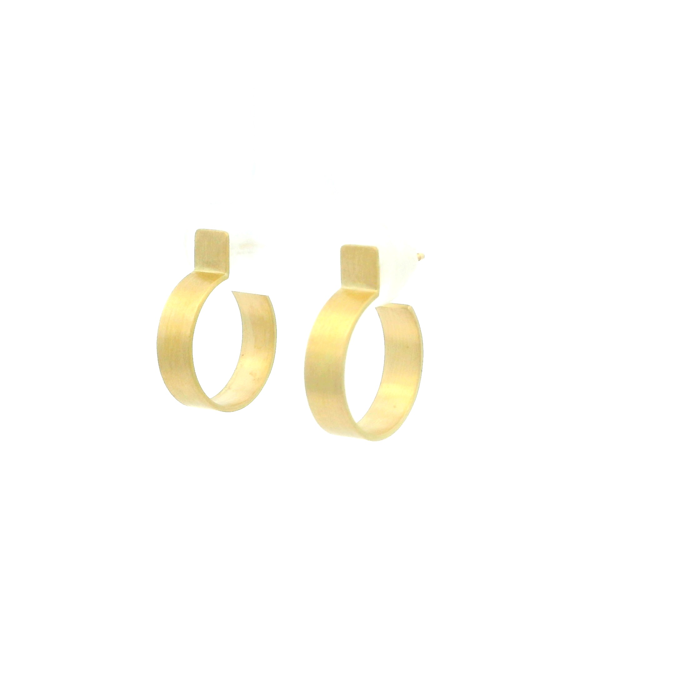 18 karat Yellow Gold Hoop Earrings