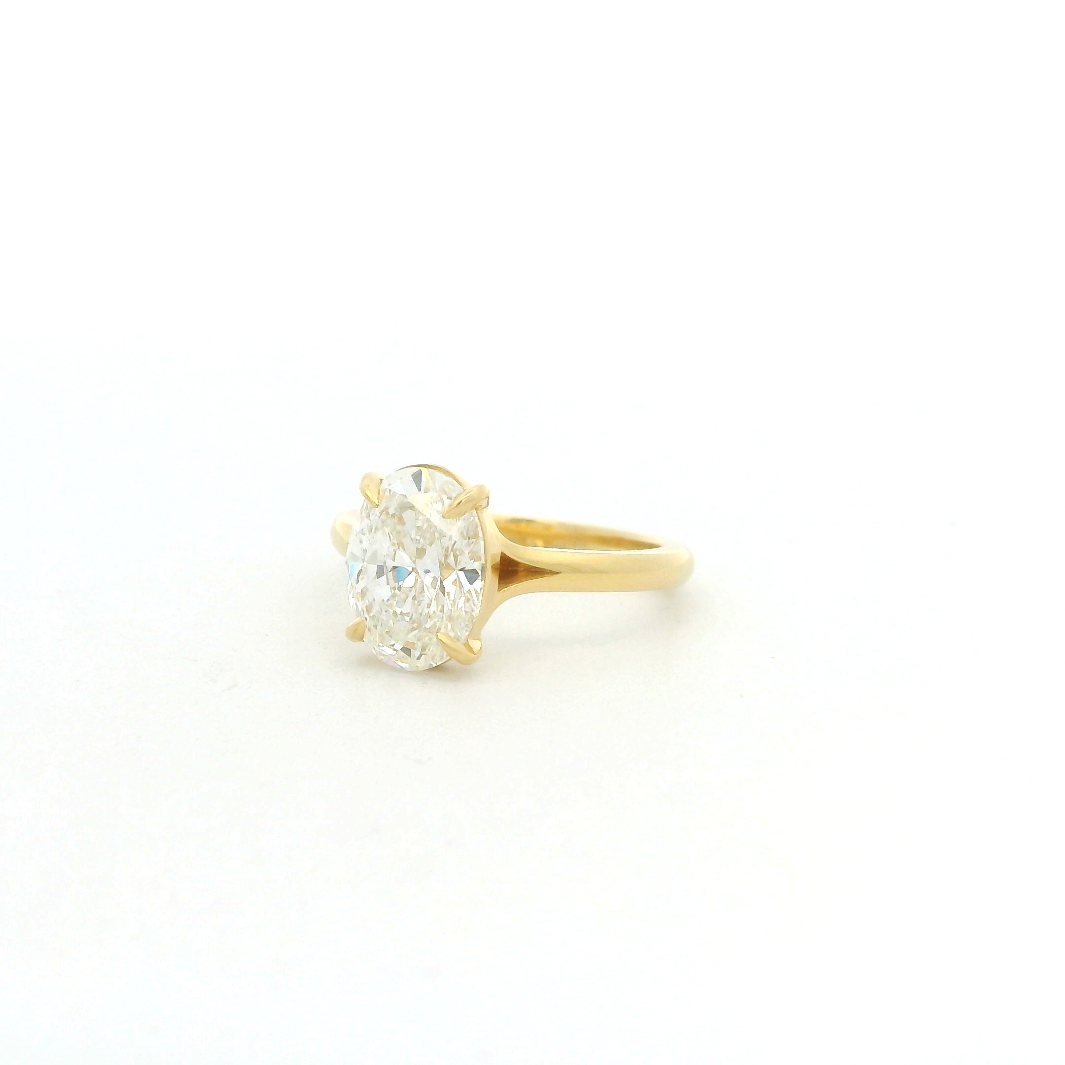 2.65 CT Oval Solitaire Ring