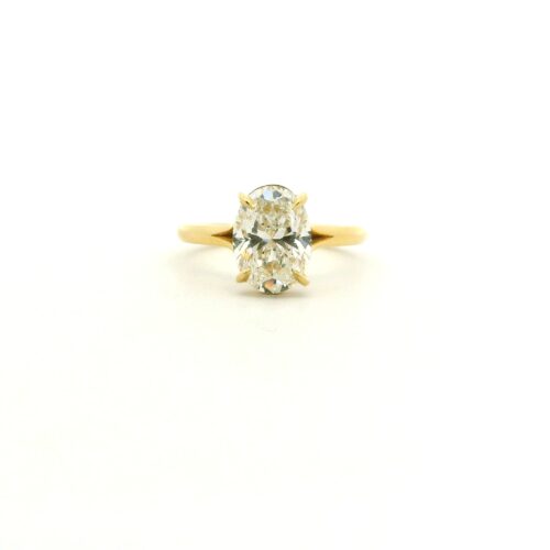 2.65 CT Oval Solitaire Ring