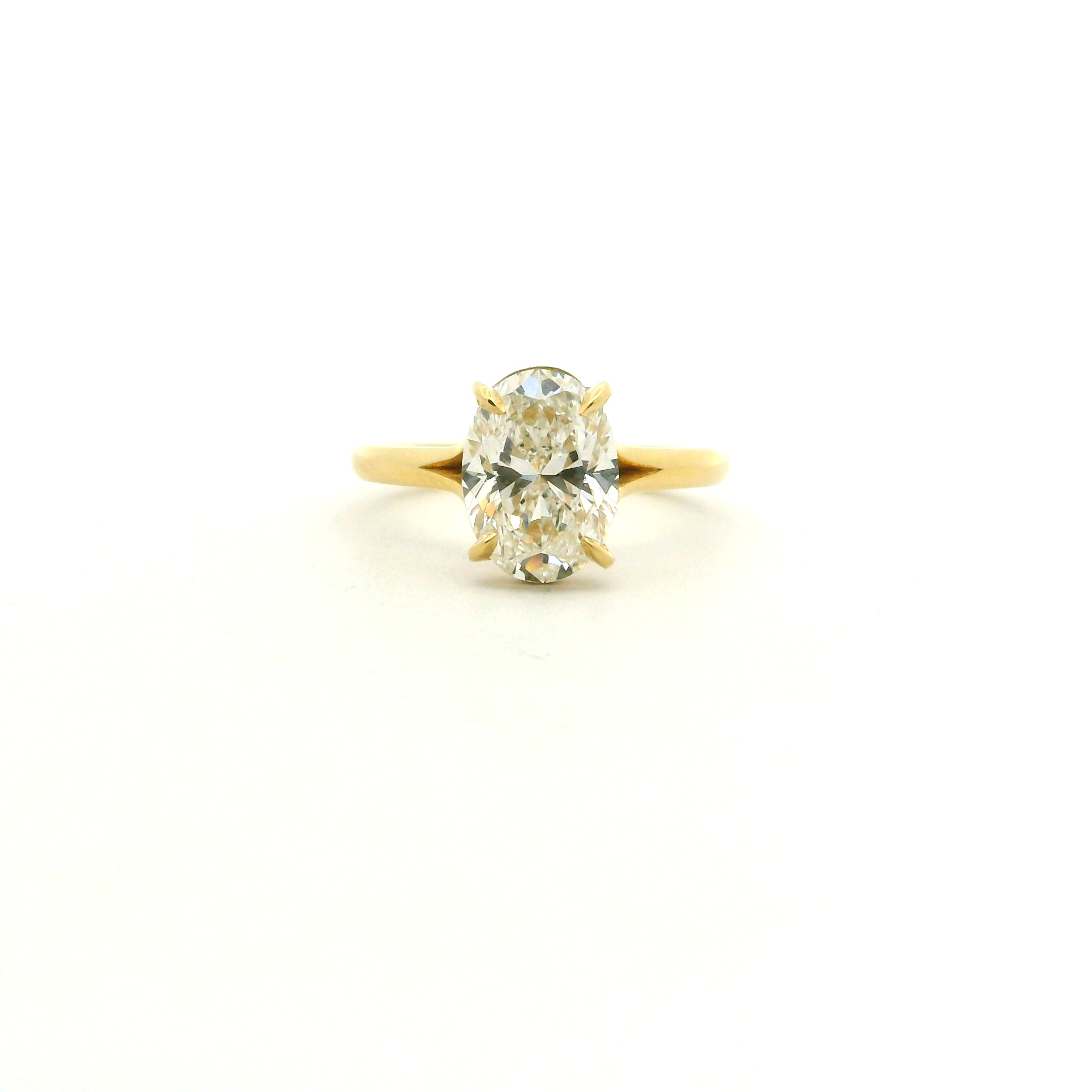 2.65 CT Oval Solitaire Ring