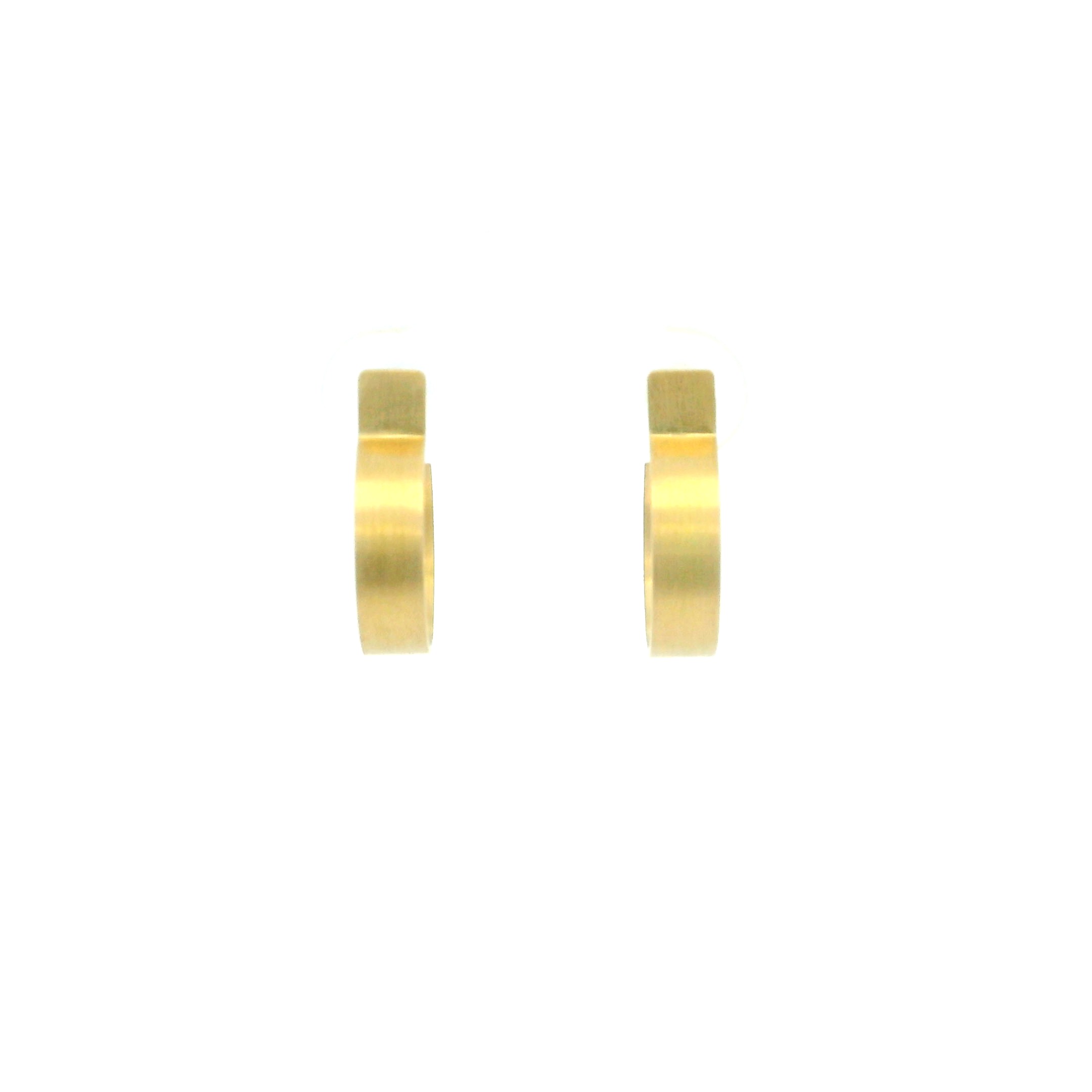 18 karat Yellow Gold Hoop Earrings