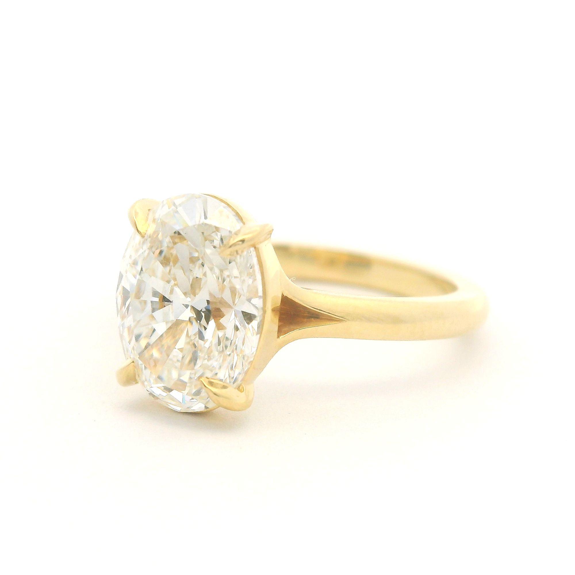 2.65 CT Oval Solitaire Ring