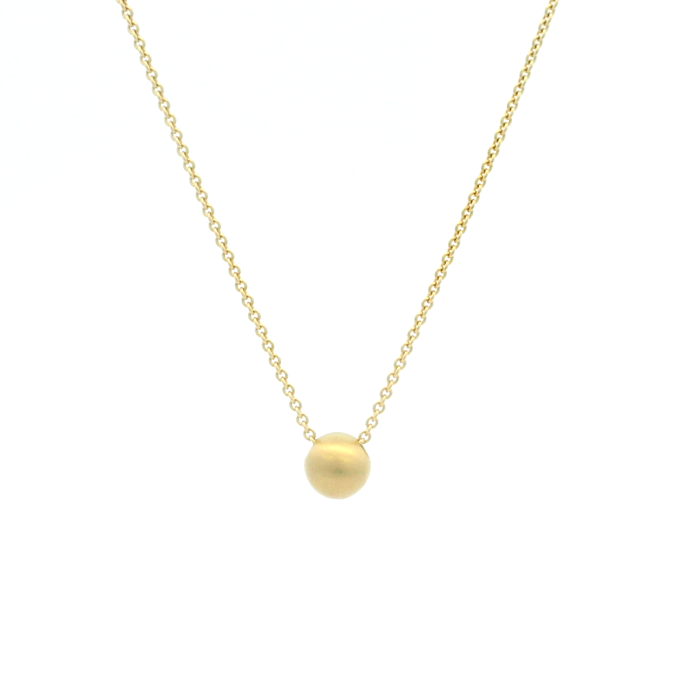 Gold Sphere Pendant