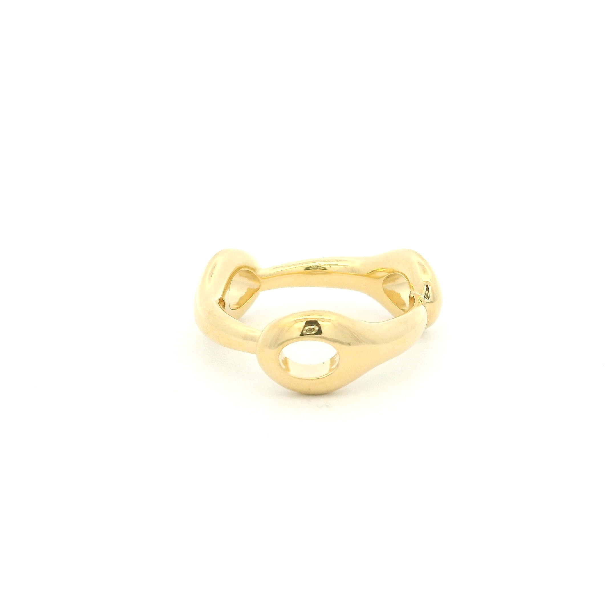 18 Karat Yellow Gold "Lola Needle" Ring