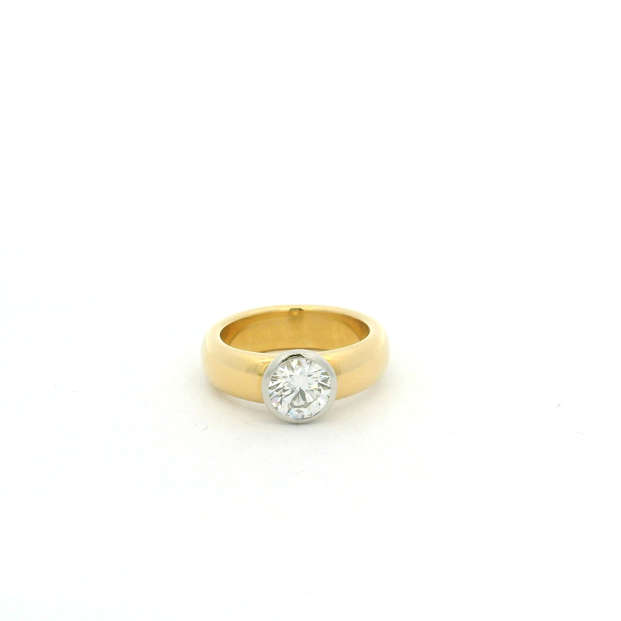 1.08ct Round Brilliant Cut Diamond Ring