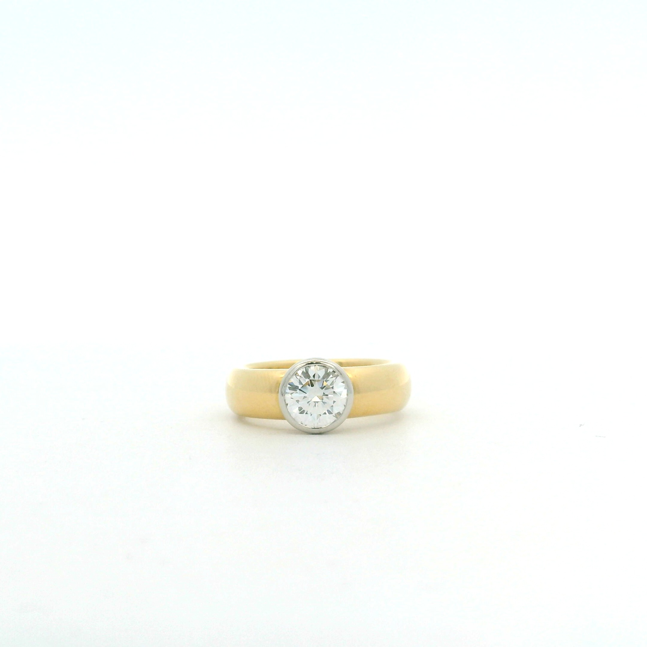 1.08ct Round Brilliant Cut Diamond Ring