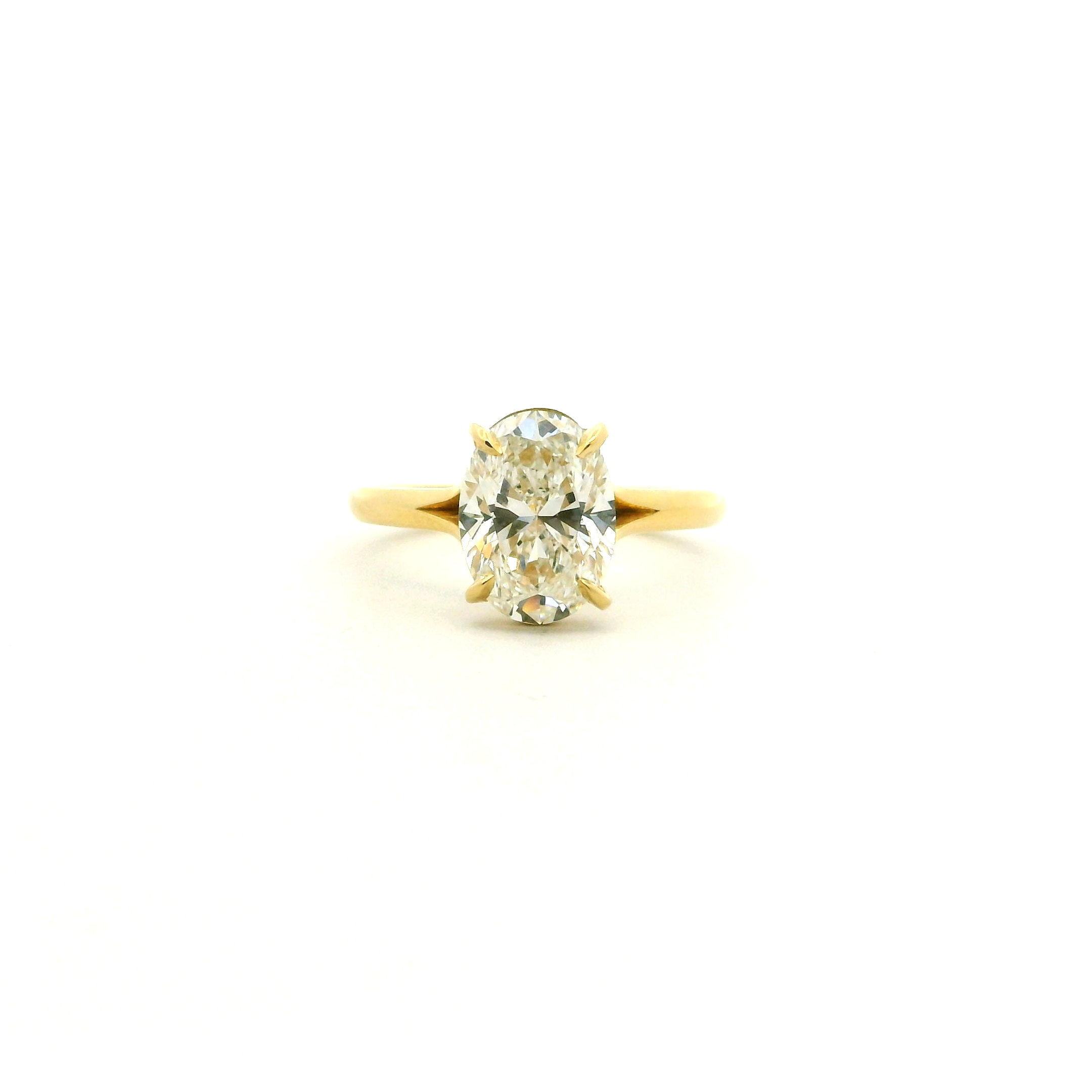 2.65 CT Oval Solitaire Ring