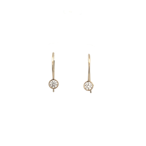 18 karat White Gold and Diamond Earrings