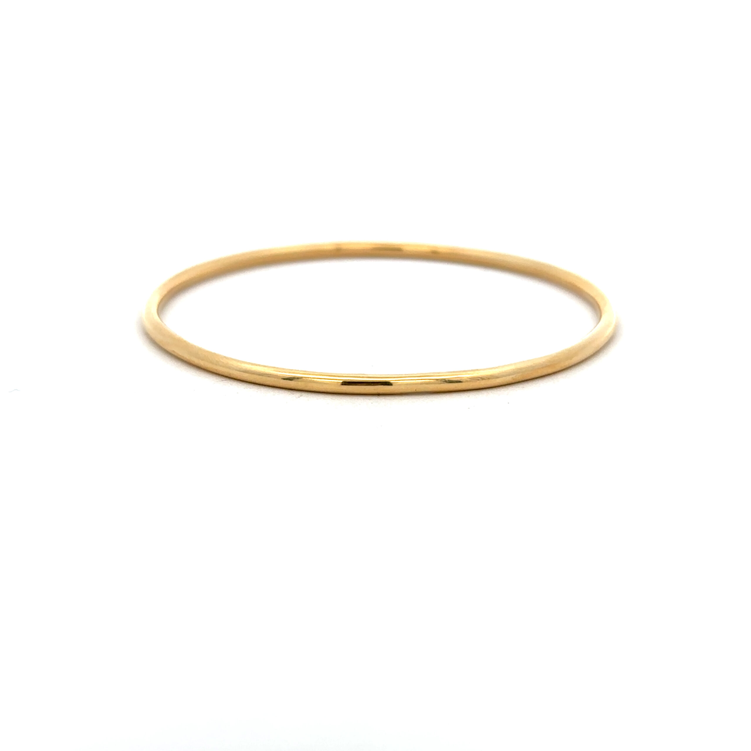Yellow Gold High Polish Bangle