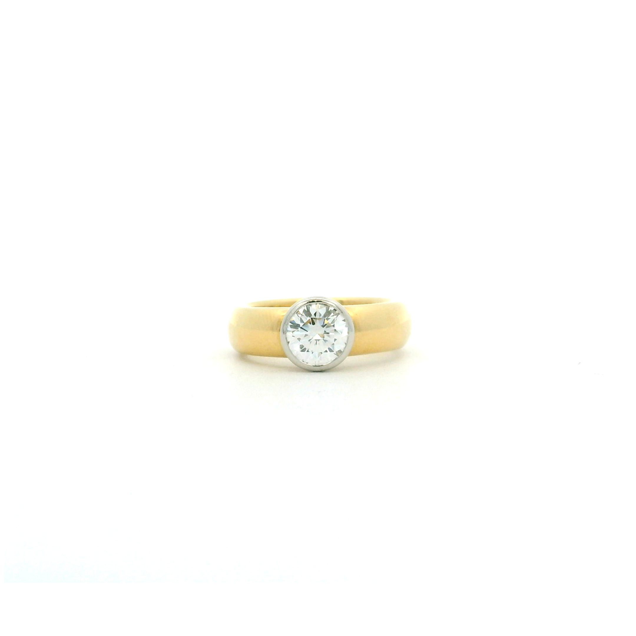 1.08ct Round Brilliant Cut Diamond Ring