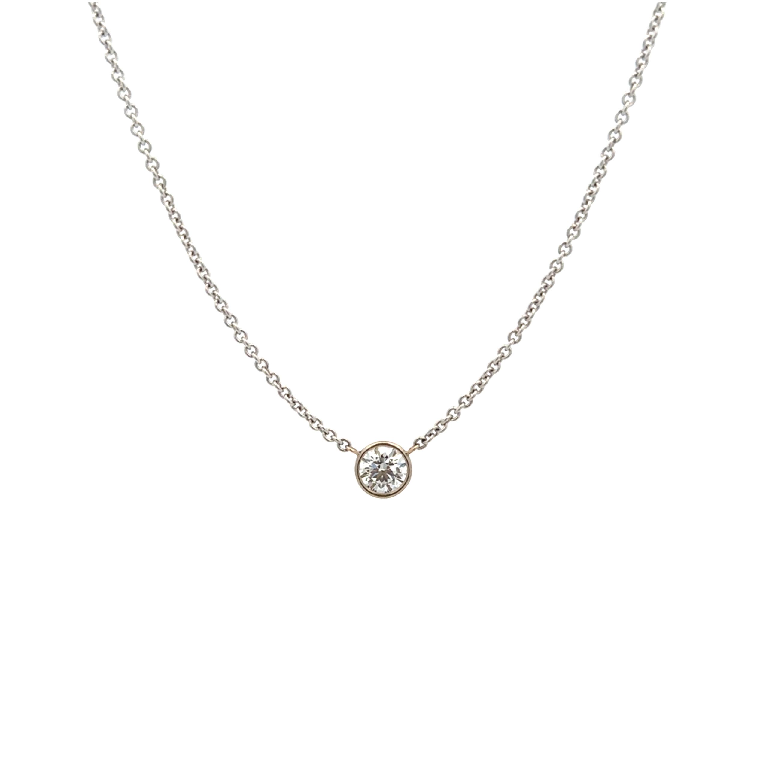 18 karat White Gold and Diamond Necklace