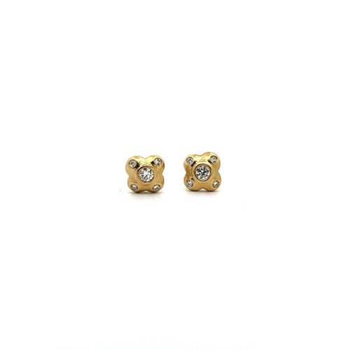 Alex Sepkus Diamond “Flora” stud earring