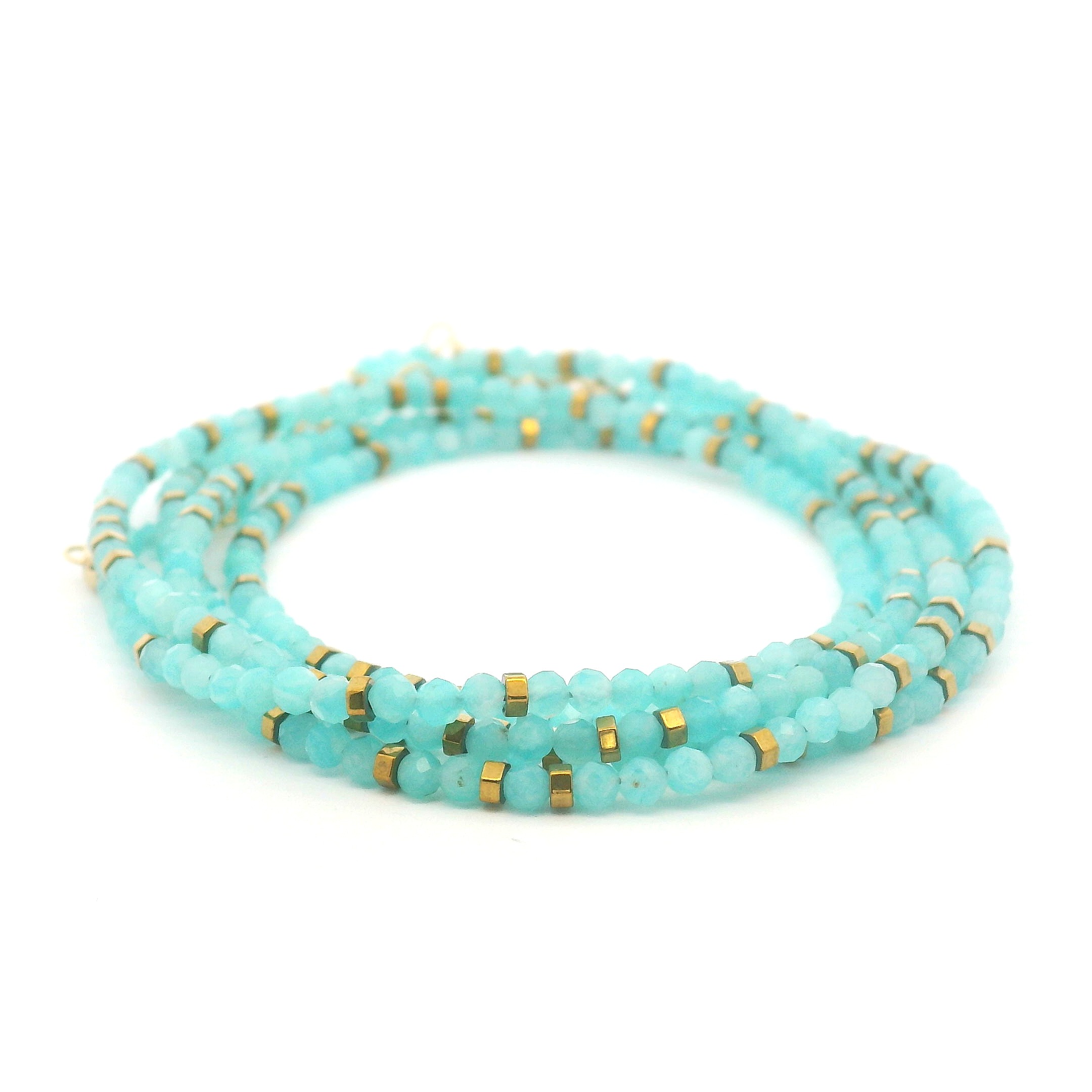 Amazonite Confetti Wrap