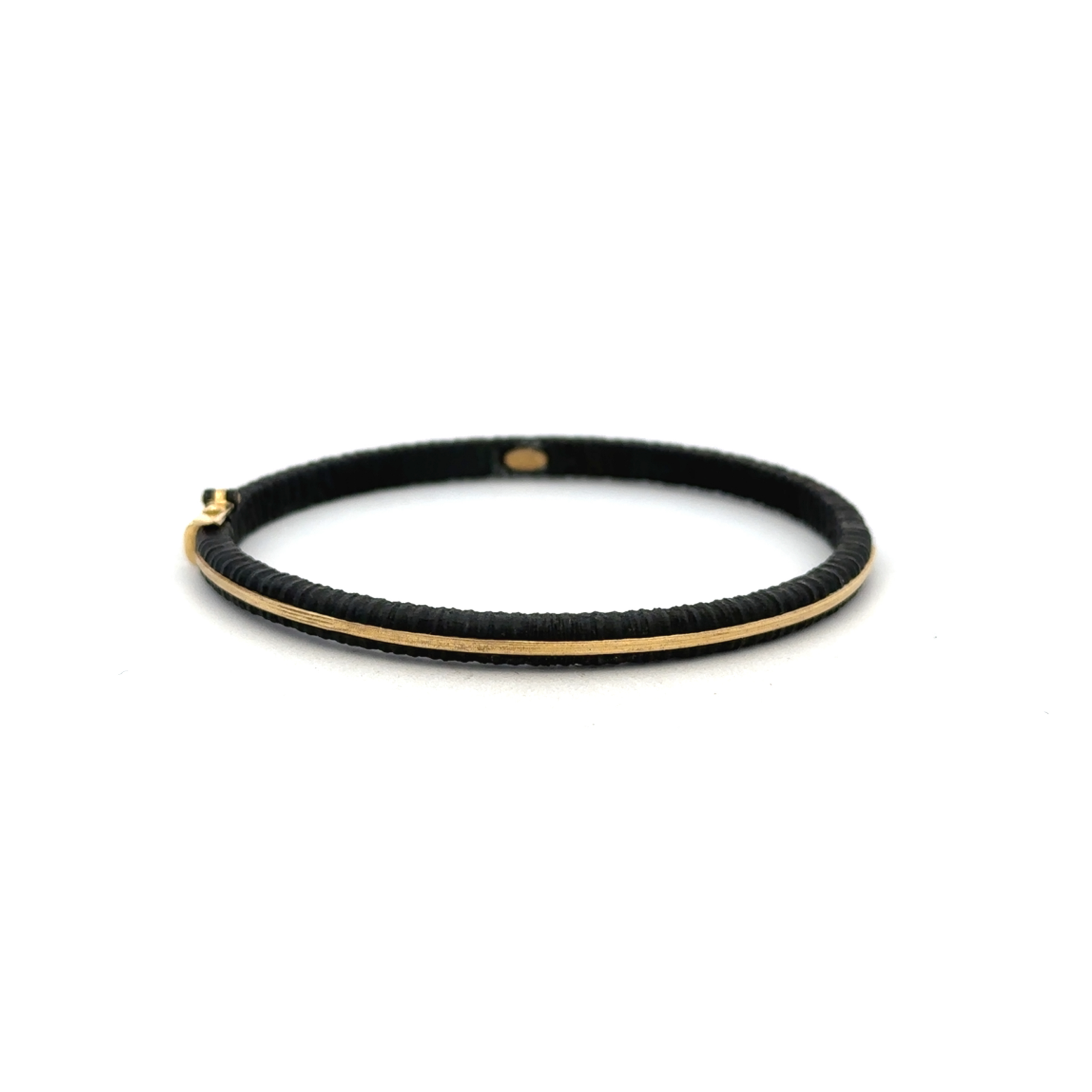 Cobalt Chrome and Yellow Gold Cuff