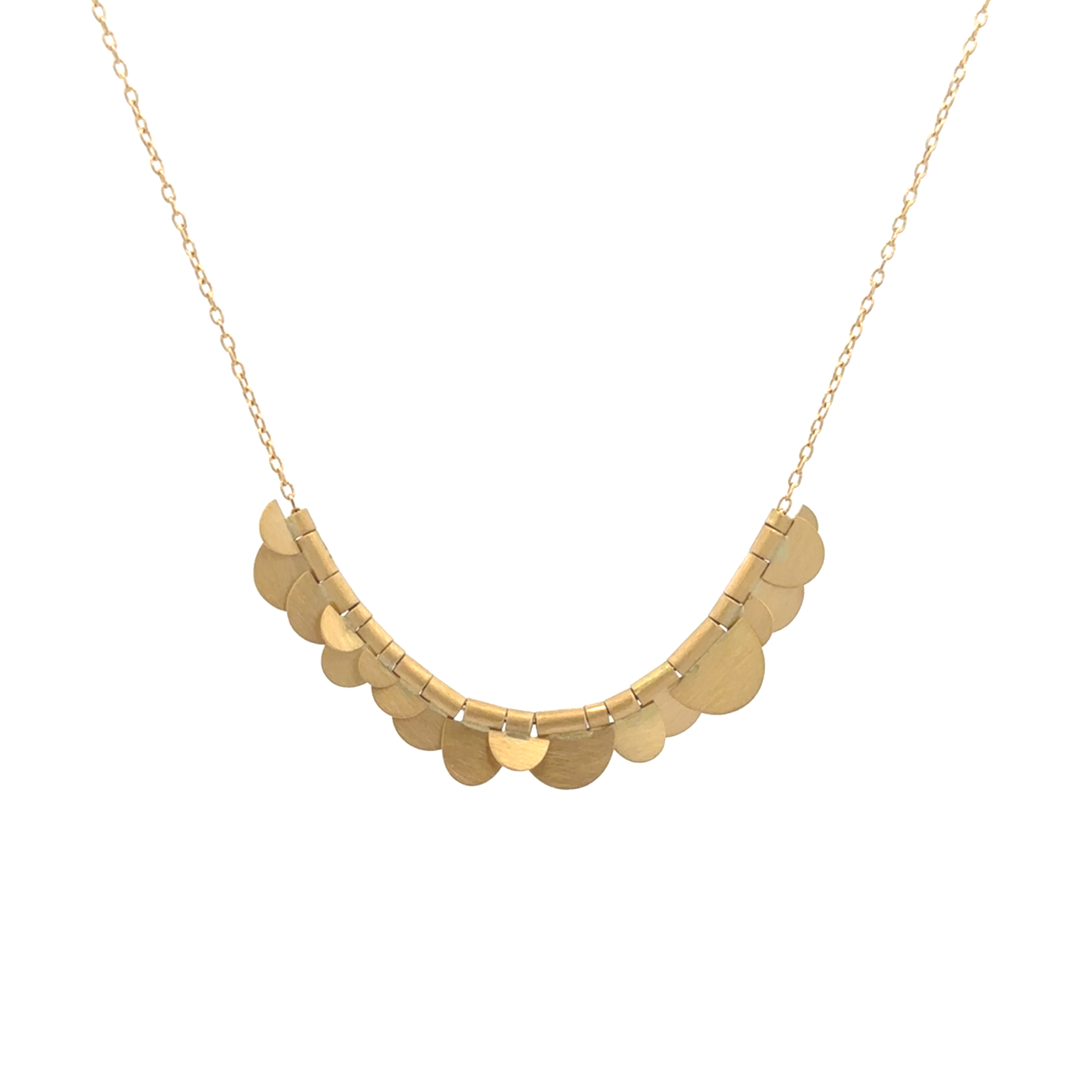 Yellow Gold Flora Necklace