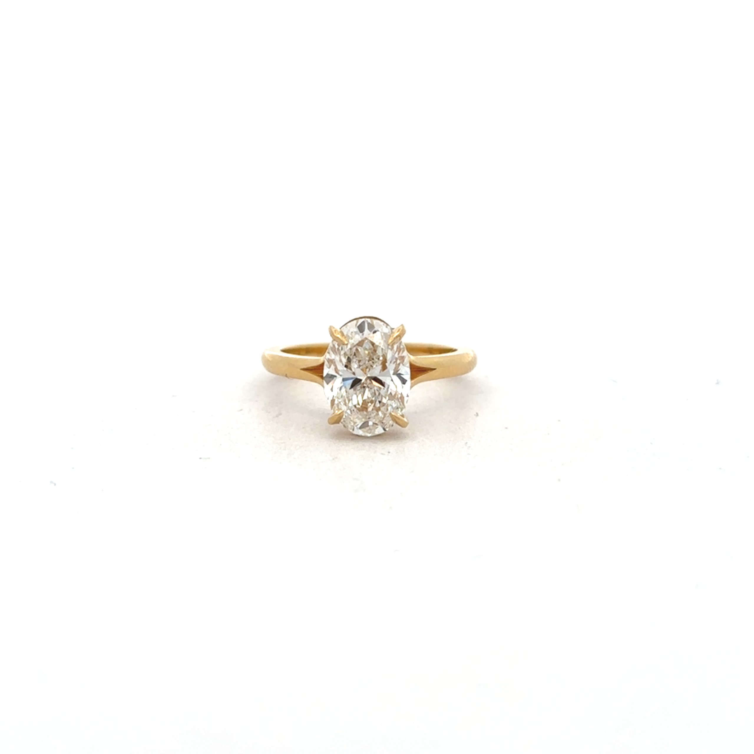 2.65 CT Oval Solitaire Ring